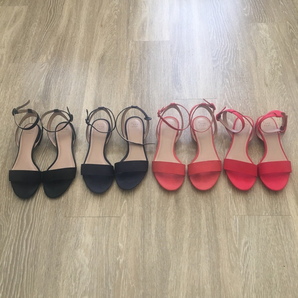 Coral Ankle Strap Sandals - Picture 4 of 4